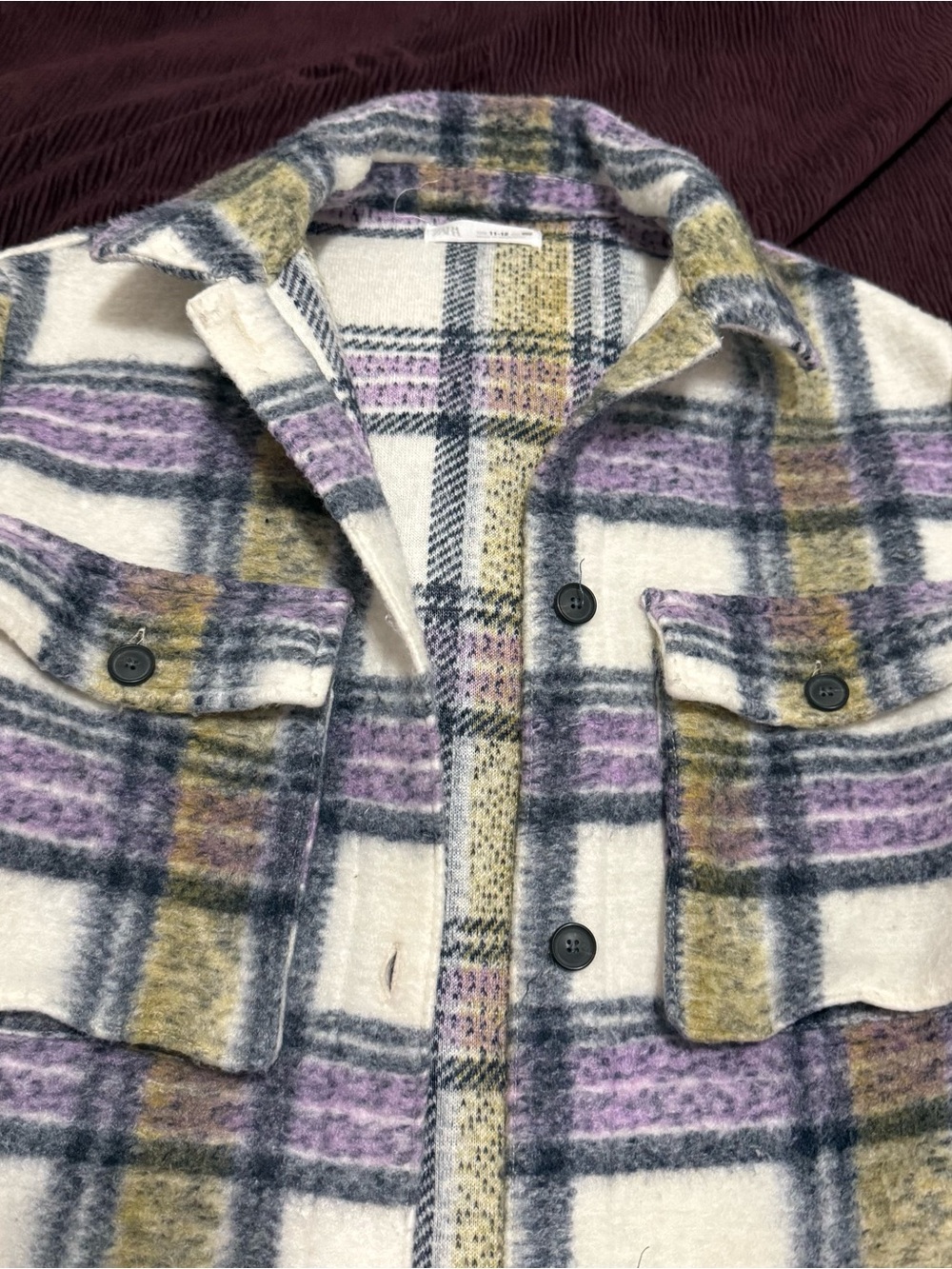 Zara Button Up Shacket - Picture 2 of 6